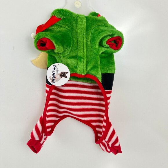 LuvGear Dog PJ's "Pyjamas" Christmas Fairy Fleece Size S Pajamas - Picture 2 of 6